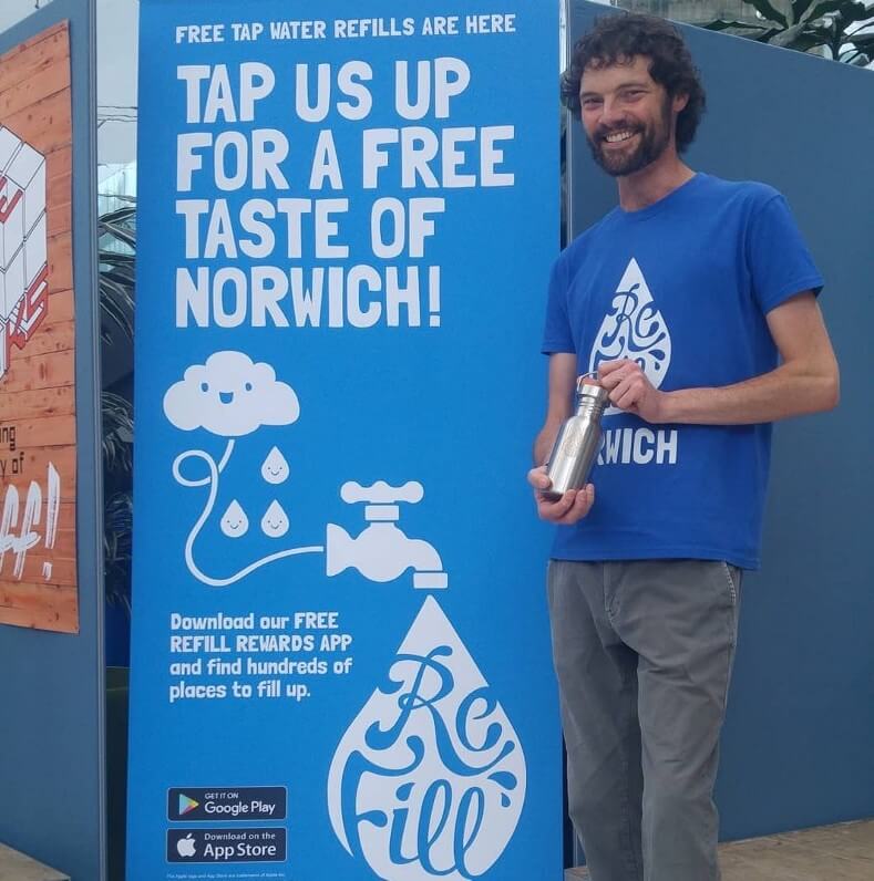 Refill Norwich founder