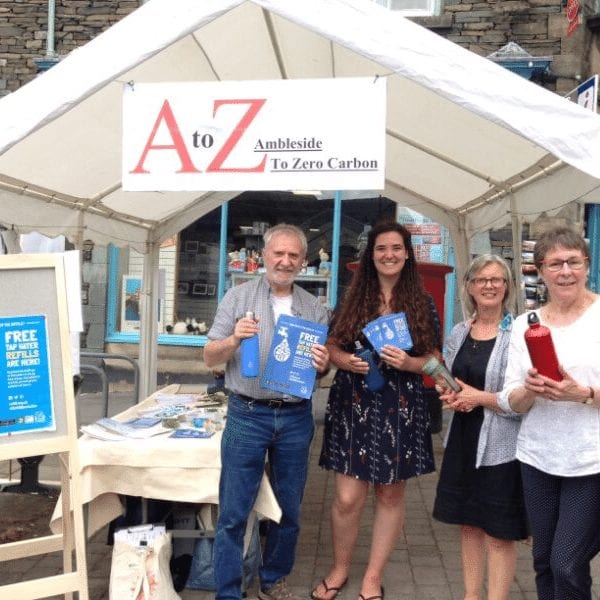 A Refill Brighton and Hove station being signed up