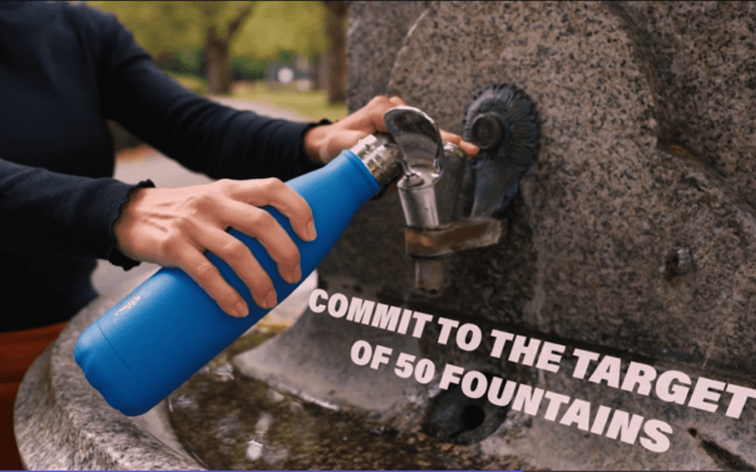 The return of the water fountain