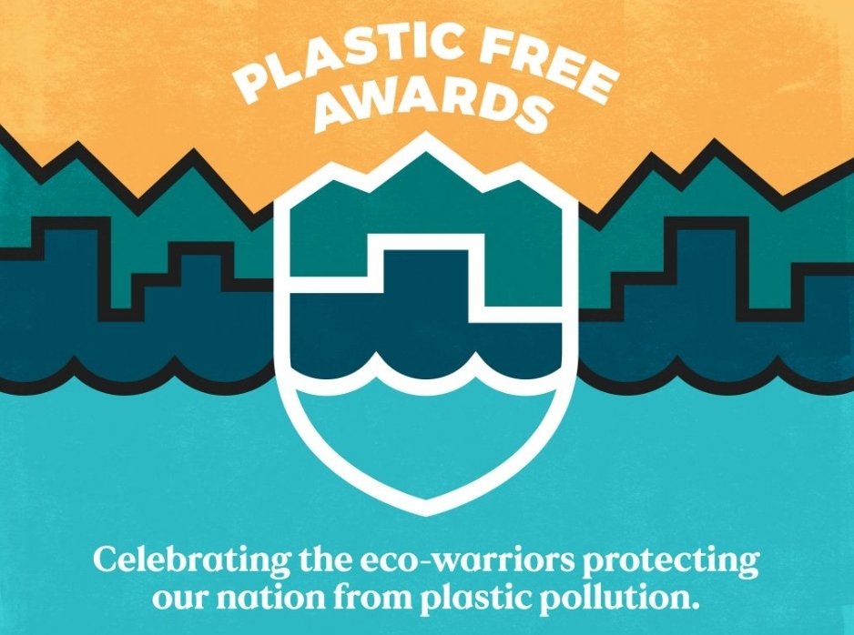plastic free awards badge