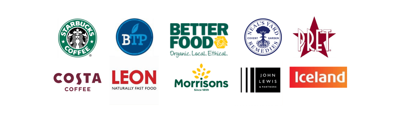 Refill chain station logos