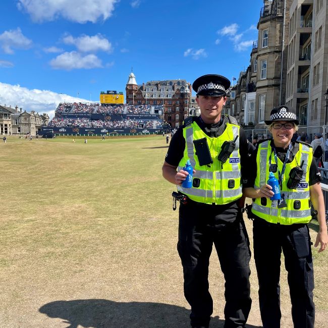 Police Scotland Respond to the Plastic Crisis with Refill