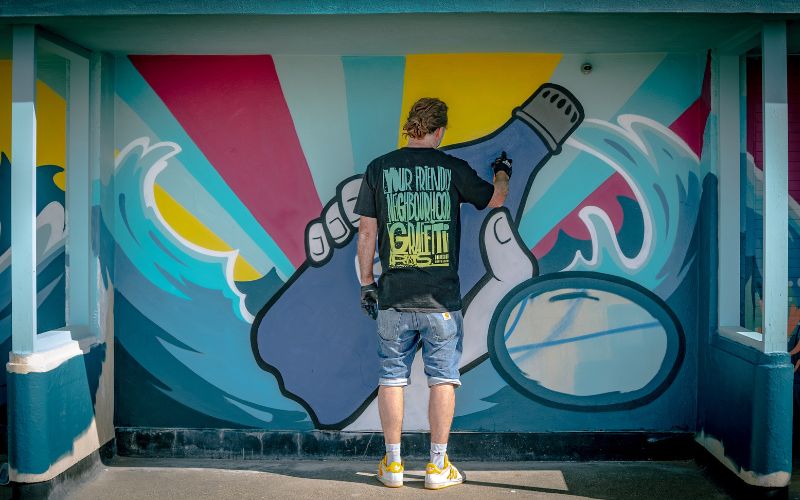 BCP Graffiti artist