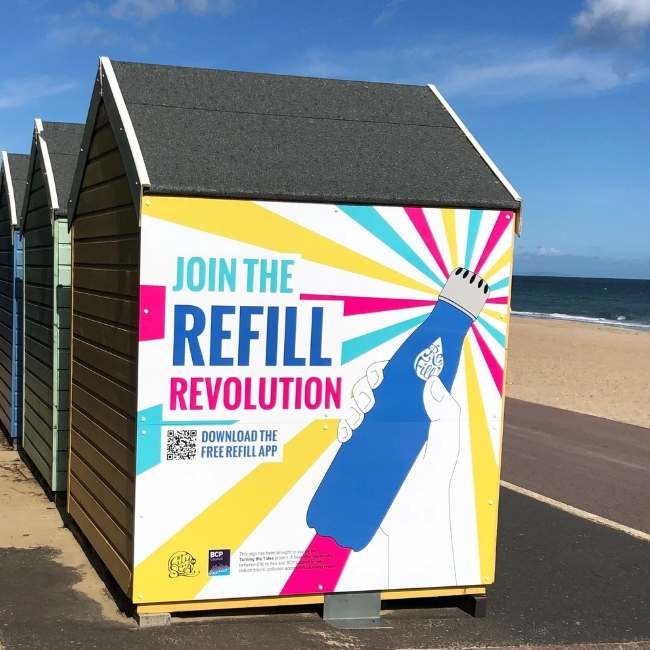 Beach hut