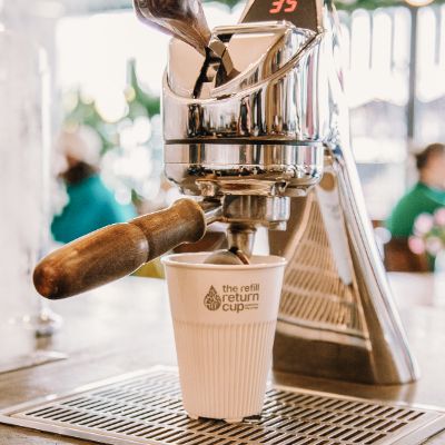 RefillReturn Cup Coffee Machine