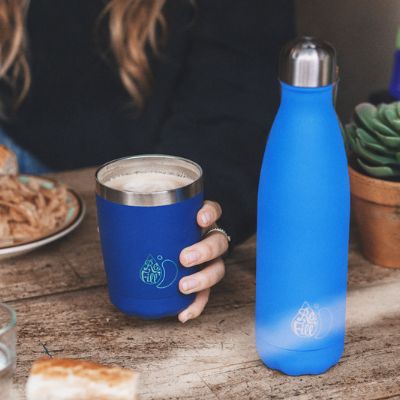 Refill bottle and cup