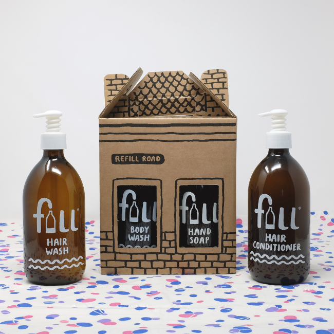 Refillable bathroom